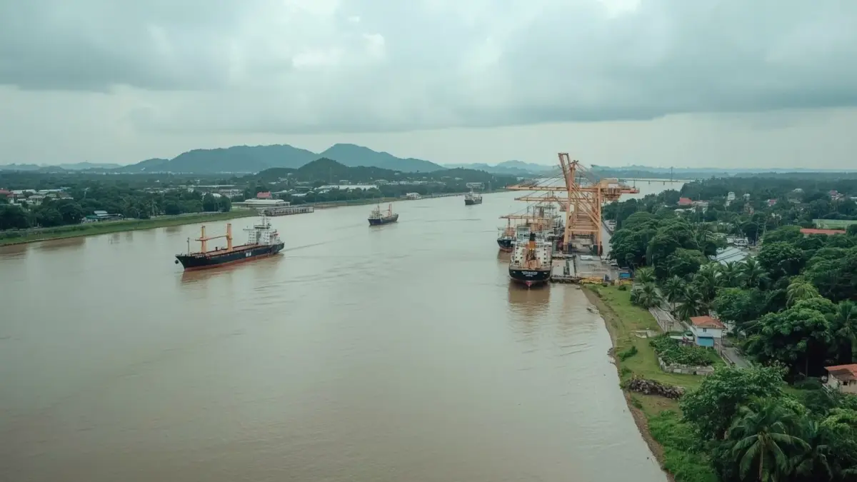 Pelabuhan Kuching Senari Port Sarawak